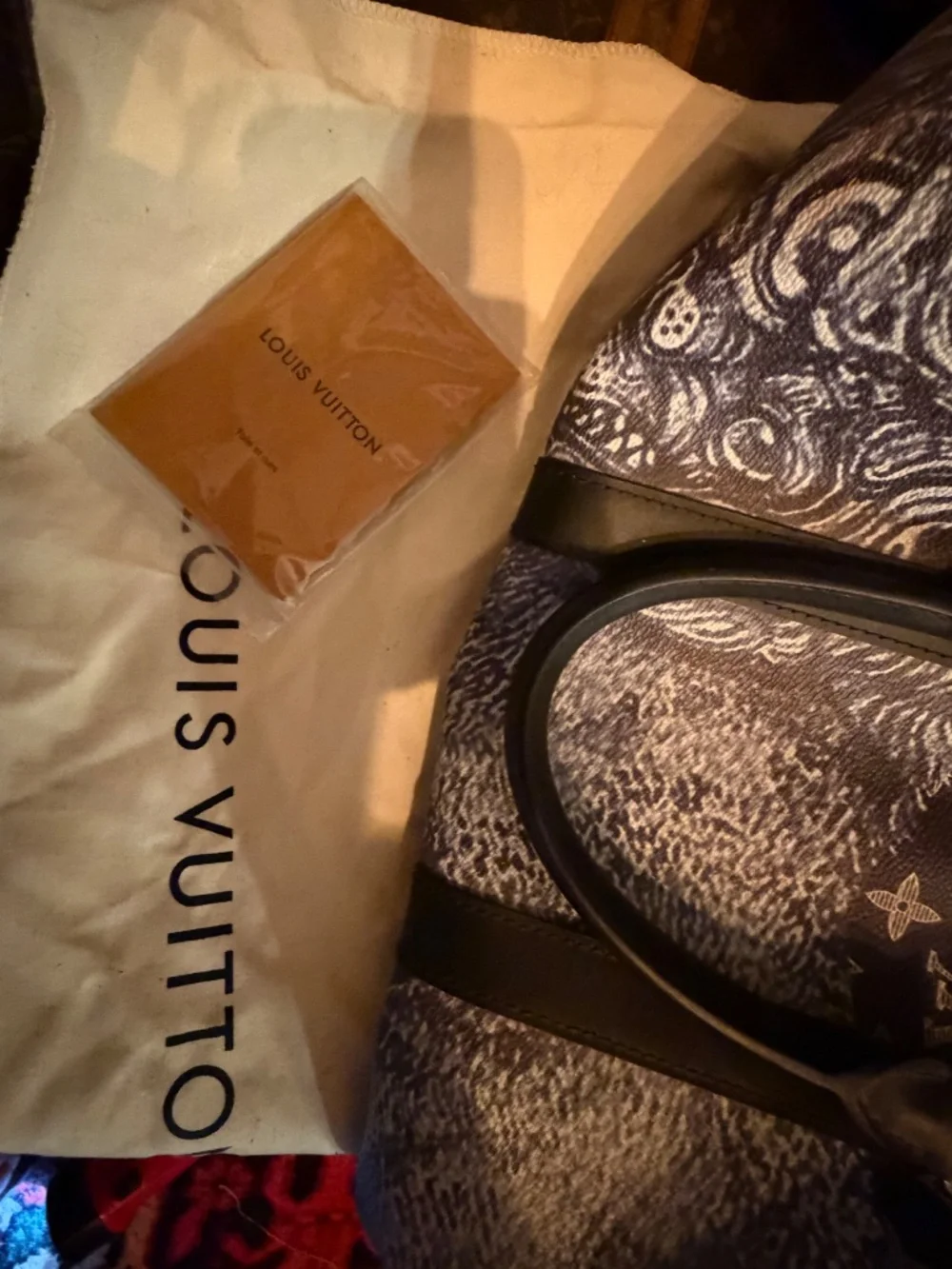 Louis Vuitton x Chapman Brothers Monogram Savane Keepall Bandoulière 55